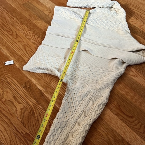 Anthropologie The Mariel Cardigan Sweater: Cropped  Cable-Knit Edition OS NWT - Picture 8 of 16